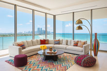 Load image into Gallery viewer, Cambridge Corner Sofa – luxury bespoke corner sofa in a modern London living room
