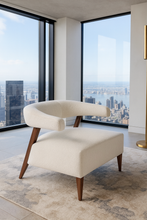 Load image into Gallery viewer, Bespoke Luxury Armchair hand made in UK fro Interior designers
