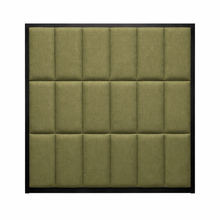 Load image into Gallery viewer, Luxury hand made headboard in dark bronze for exclusive London Interior Designer
