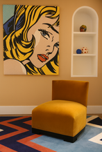 Load image into Gallery viewer, British made bespoke furniture Gabin occasional chair handcrafted UK
