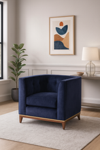 Load image into Gallery viewer, British made bespoke furniture Gala armchair handcrafted UK
