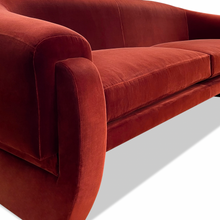 Load image into Gallery viewer, Luxury bespoke Greenway Sofa in fabric – 3-seat sofa for London home interior
