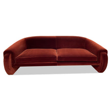 Load image into Gallery viewer, Luxury bespoke Greenway Sofa in fabric – 3-seat sofa for London home interior
