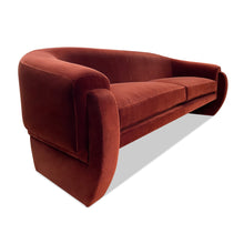 Load image into Gallery viewer, Luxury bespoke Greenway Sofa in fabric – 3-seat sofa for London home interior
