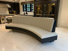 Load image into Gallery viewer, Custom handmade banquette for dining room or kitchen nook
