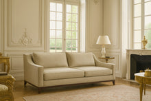 Load image into Gallery viewer, Luxury bespoke Hampton Sofa in fabric – 3-seat sofa for London home interior
