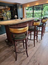 Load image into Gallery viewer, Langham Bar Stool DL New luxury bespoke furniture handcrafted in Britain
