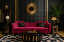 Load image into Gallery viewer, Onda Sofa styled in elegant London living room – luxury bespoke furniture for interior designers
