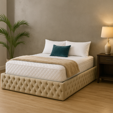 Load image into Gallery viewer, Ormond luxury bed base with deep buttoned upholstery
