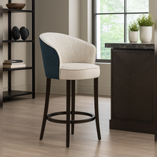 Load image into Gallery viewer, Luxury Oslo Bar Stool bespoke furniture for luxury home interior design
