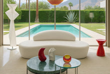 Load image into Gallery viewer, Palm Springs Sofa styled in modern London living room – bespoke furniture for interior designers
