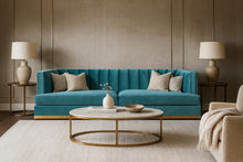 Load image into Gallery viewer, Luxury bespoke Torville Sofa in premium fabric – refined designer sofa for London interior
