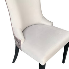 Load image into Gallery viewer, Amber Dining Chair bespoke luxury furniture London made in Britain

