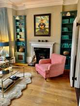 Load image into Gallery viewer, Barbican bespoke luxury armchair handcrafted in Britain for luxury interior design projects
