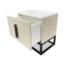 Load image into Gallery viewer, Billington luxury bespoke bedside table with marble top
