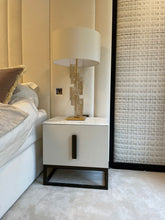 Load image into Gallery viewer, Billington luxury bespoke bedside table with marble top
