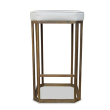 Load image into Gallery viewer, Calhoun Bar Stool bespoke luxury furniture London made in Britain
