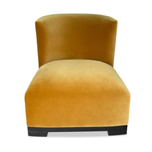 Load image into Gallery viewer, British made bespoke furniture Gabin occasional chair handcrafted UK
