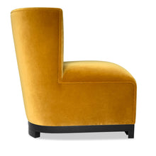 Load image into Gallery viewer, British made bespoke furniture Gabin occasional chair handcrafted UK
