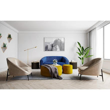 Load image into Gallery viewer, Mica Deluxe Occasional Chair bespoke luxury furniture London made in Britain
