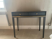 Load image into Gallery viewer, Handmade British bespoke desk for luxury office interiors
