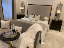 Load image into Gallery viewer, Monte bespoke headboard hand crafted luxury furniture made in Britain
