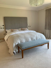Load image into Gallery viewer, Morrison bespoke headboard hand crafted luxury furniture made in Britain
