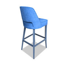 Load image into Gallery viewer, Nero Bar Stool bespoke luxury furniture London made in Britain
