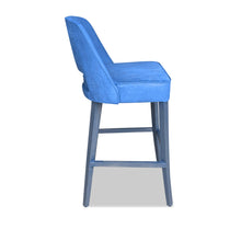 Load image into Gallery viewer, Nero Bar Stool bespoke luxury furniture London made in Britain
