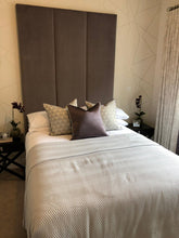 Load image into Gallery viewer, Podium bespoke headboard hand crafted luxury furniture made in Britain
