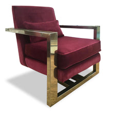Load image into Gallery viewer, Pullman Armchair bespoke luxury furniture London made in Britain
