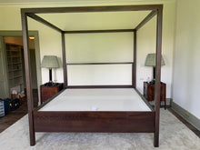 Load image into Gallery viewer, Windermere luxury bespoke four poster bed made in Britain
