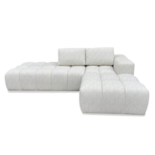 Load image into Gallery viewer, Luxury bespoke Blake sectional sofa with contour stitching in London living room
