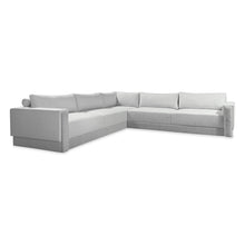Load image into Gallery viewer, Luxury bespoke Cambridge Corner Sofa showing corner configuration and tailored finish
