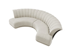 Load image into Gallery viewer, Melrose Sofa styled in modern London living room – bespoke furniture for interior designers
