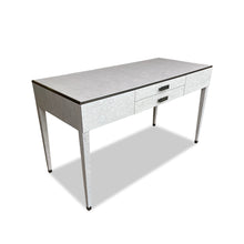 Load image into Gallery viewer, Luxury bespoke office furniture with brass detailing
