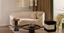 Load image into Gallery viewer, Luxury bespoke Moorland Sofa in fabric – designer sofa for London interior
