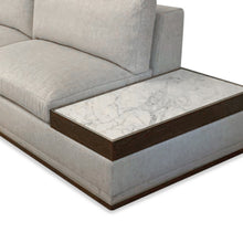 Load image into Gallery viewer, Portier bespoke corner sofa craftsmanship detail London
