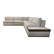 Load image into Gallery viewer, Portier bespoke corner sofa craftsmanship detail London
