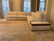 Load image into Gallery viewer, Portier bespoke corner sofa craftsmanship detail London
