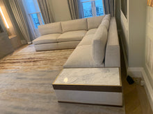 Load image into Gallery viewer, Portier bespoke corner sofa craftsmanship detail London
