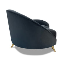 Load image into Gallery viewer, Senator Sofa styled in elegant London living room – bespoke furniture for interior designers
