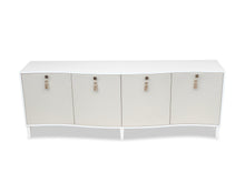 Load image into Gallery viewer, Luxury sideboard with brushed brass handles and tassel detailing
