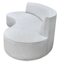 Load image into Gallery viewer, Luxury bespoke Sonoma Sofa in premium fabric – curved designer sofa for London interiors
